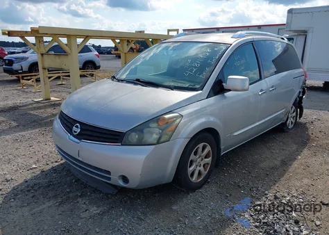 2008 Nissan Quest 3.5 S z USA, uszkodzony, nr VIN 5N1BV28U98N115543